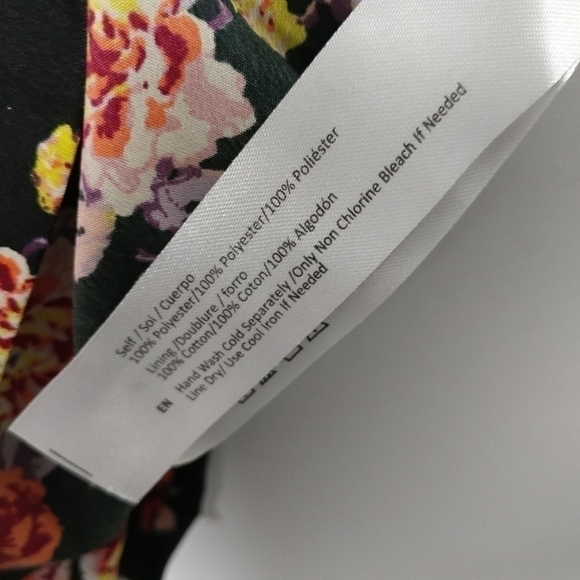 Band of Gypsies Black Floral Romper Jumpsuit - Picture 12 of 12